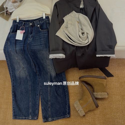 青木子SuyleyMan【雪地战靴】2025冬款升级毛毛鞋子主图