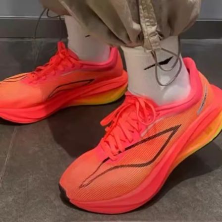 品牌官方旗舰店飞电5C男女运动鞋2025春秋透气高回弹专业竞速跑鞋