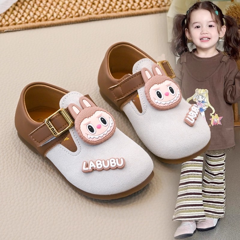 GSRG女童皮鞋2025新款春秋儿童单鞋拉布布女孩洋气公主鞋宝宝鞋子主图