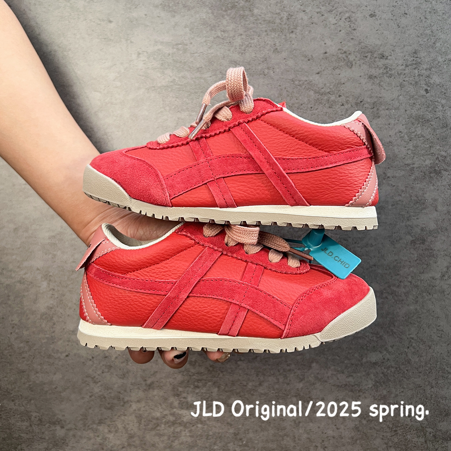 儿童阿甘鞋2025春秋款魔术贴女童休闲运动鞋百搭真皮男童透气板鞋主图