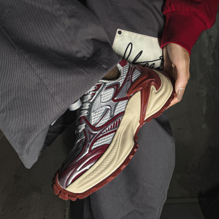 2025新款机甲风响尾蛇老爹鞋情侣增高休闲鞋网面透气百搭运动鞋