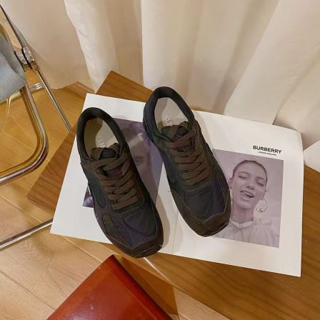 VK定制 韩版真皮时尚休闲运动鞋女551-1089