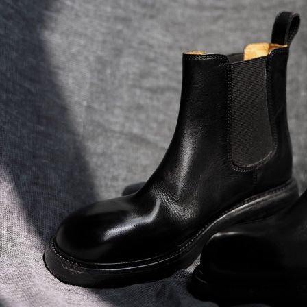 Cocosy|可术一脚蹬2025新款秋冬复古粗跟西部靴