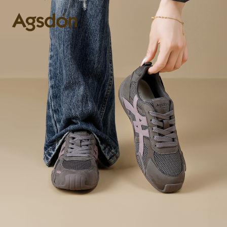 奥古狮登厚底德训鞋女2025新款秋冬季芭蕾阿甘运动板鞋子巨好看爆