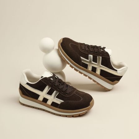 秋季上新经典时尚百搭休闲阿甘女鞋气质软底冷粘工艺7001-2//HMT