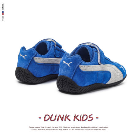 真皮男童德训鞋秋冬2025新款女童阿甘鞋子加绒二棉板鞋儿童运动鞋