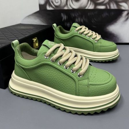 秋季新款皮面休闲鞋46大码男鞋简约风潮鞋47百搭运动鞋48鞋子男款