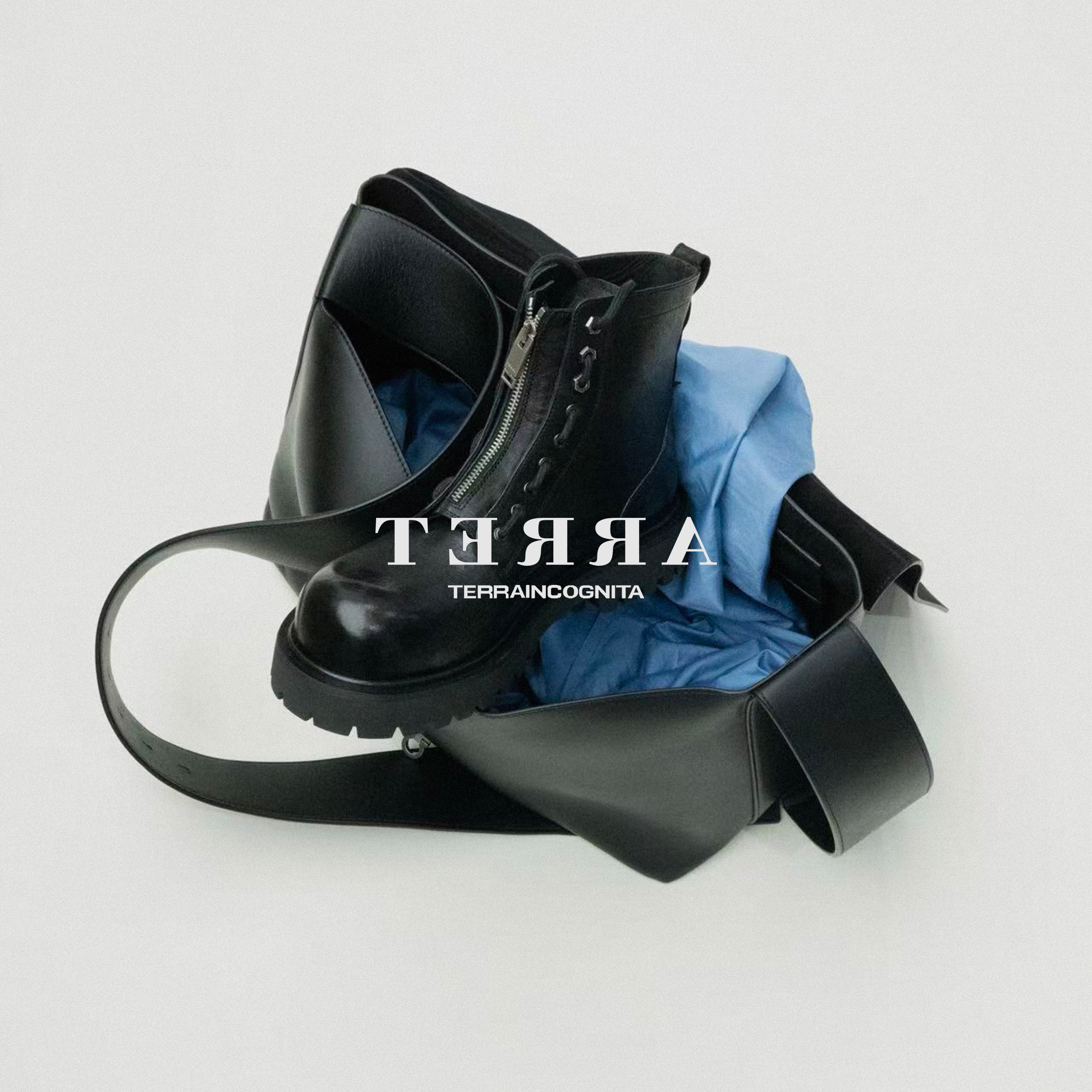 金属定制拉链马皮厚底增高通勤户外马丁靴男女同款TERRAINCOGNITA主图