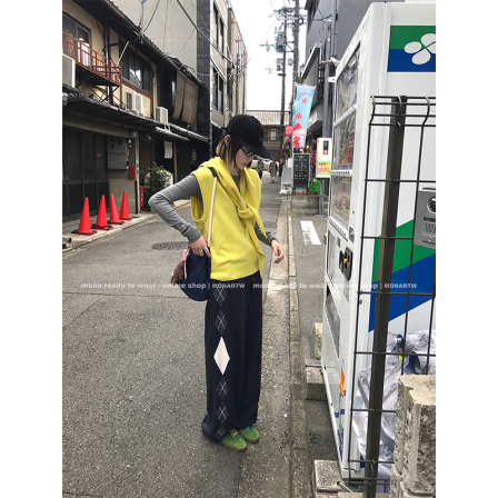 MONA 100羊毛美利奴 针织衫背心马甲上衣女外穿内搭 三角巾 新款