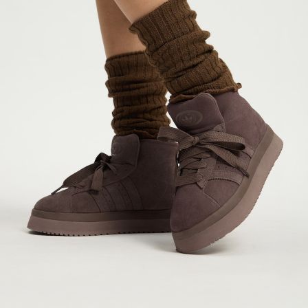 【滔搏联动】adidas/阿迪达斯「面包鞋」经典厚底运动鞋JR3736