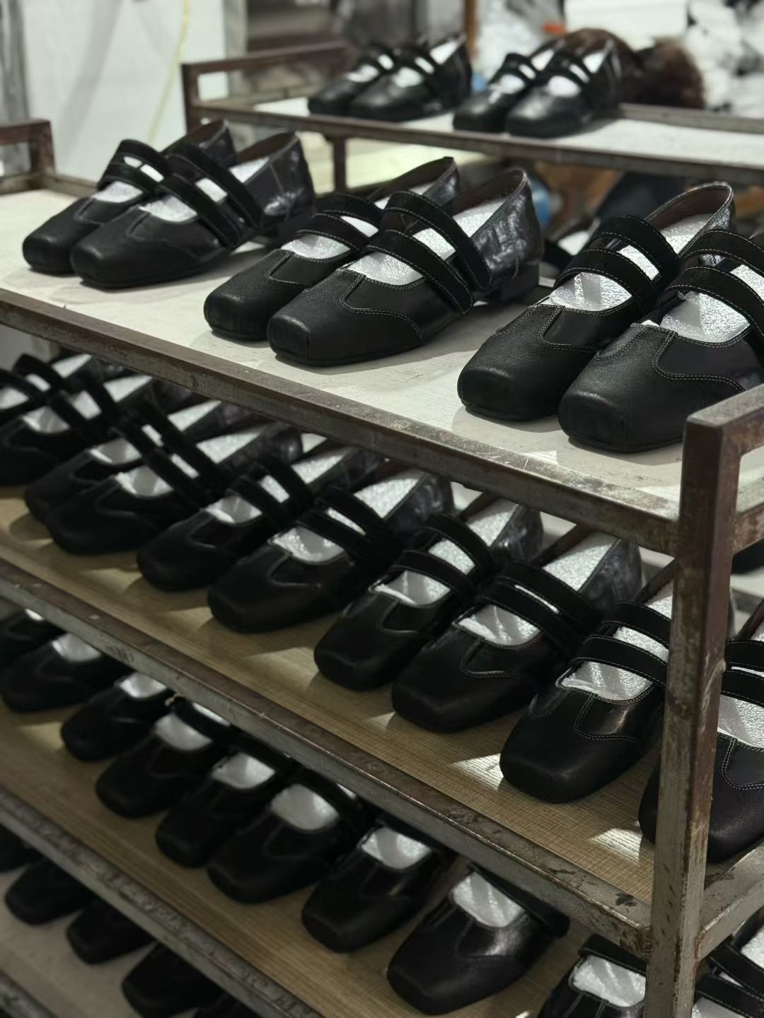 MFX 全小羊皮法式复古双根带女款芭蕾舞鞋韩系单鞋玛丽珍鞋9-287主图