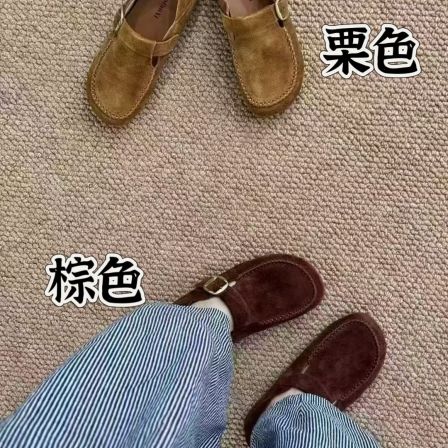 MFX 女鞋2025秋一脚蹬慵懒风懒人单鞋软底舒适博肯鞋豆豆鞋889-92