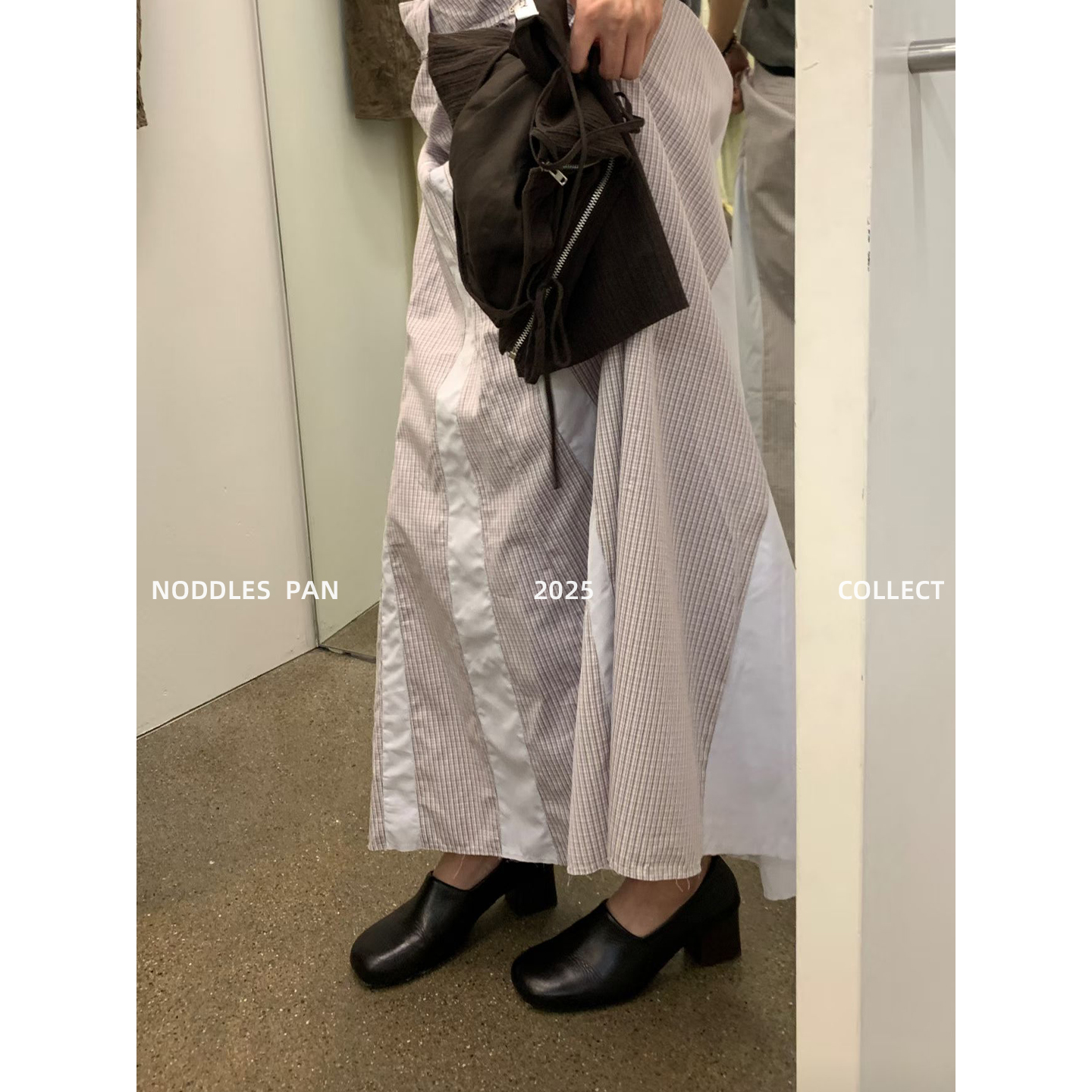 TOROON lemair*e复古方跟鞋宽头小皮鞋粗跟牛皮单鞋一脚蹬主图