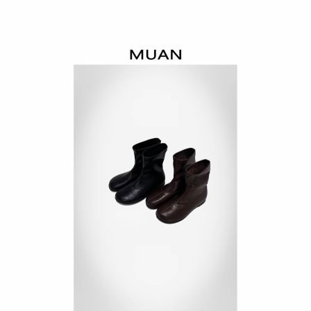 木岸MUAN：《卡西恩短靴》定制高级百搭短靴瘦瘦靴女D-LL-7800-1931