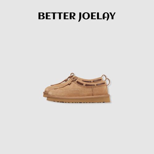 BETTER JOELAY -【复古豆豆】复古休闲低帮平底鞋百搭时尚X405主图