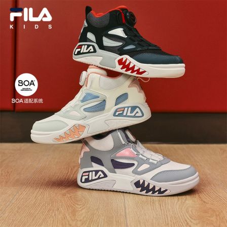 【斐乐儿童】2025年秋冬新款潮流百搭时尚儿童经典篮球鞋K54B341205