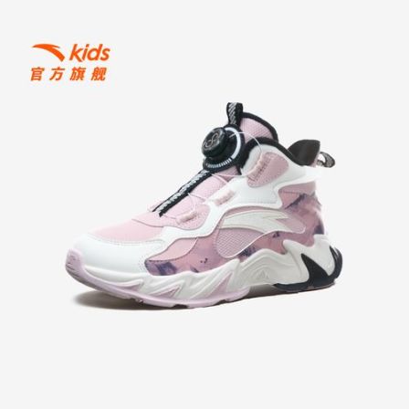 双11返场【磐石】|安踏儿童棉鞋女大童鞋25冬上新新款防泼水雪地靴