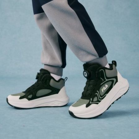 FILAKIDS斐乐童鞋儿童山猫棉鞋2025冬季新款保暖运动鞋K55B543903