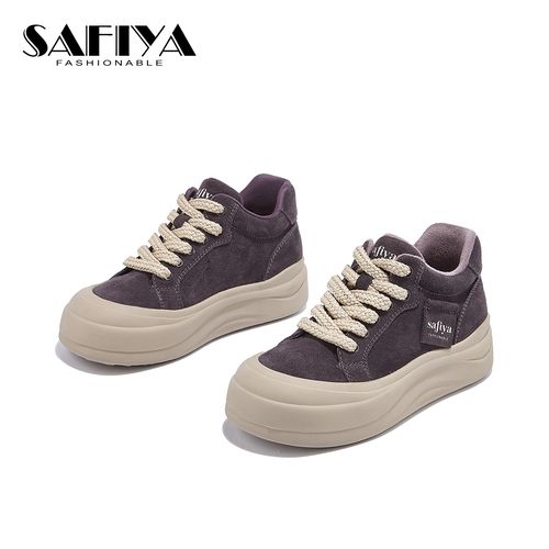 索菲娅Safiya2025秋冬新款舒适保暖时尚百搭休闲女鞋SFD4112B99主图