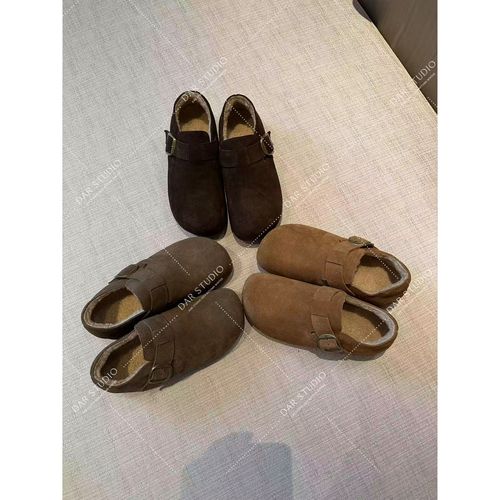 DAR STUDIO 【加绒博肯】2025冬季新款时尚休闲百搭全包勃肯鞋25230主图