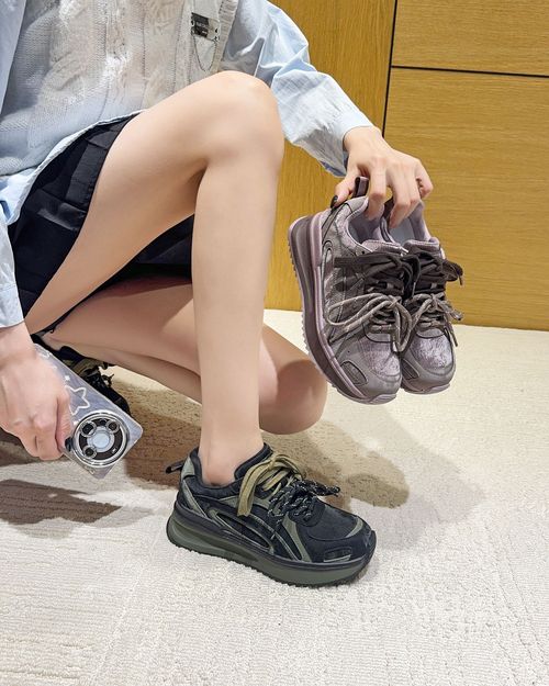 秋季上新时尚百搭休闲德训女鞋气质软底个性冷粘工艺 Y 检 0011主图