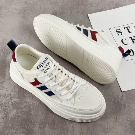 男鞋秋季2025新款男士休闲运动潮板鞋秋季百搭经典小白鞋子男鞋