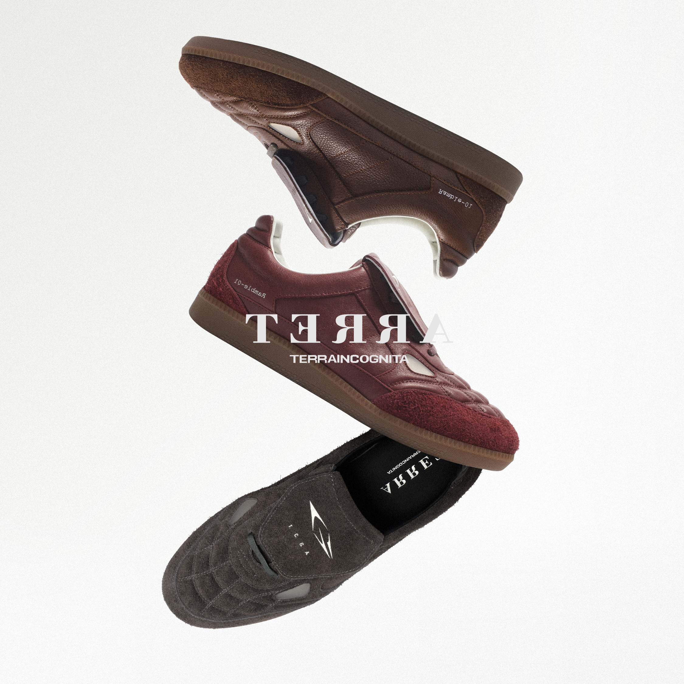 Ramble牛反绒漫步系列德训鞋真皮日常通勤百搭TERRAINCOGNITA主图