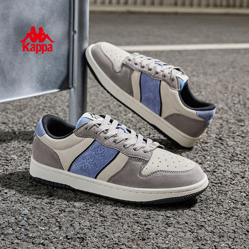 Kappa女板鞋2025秋季新款复古运动鞋小众休闲小白鞋百搭潮鞋女款主图