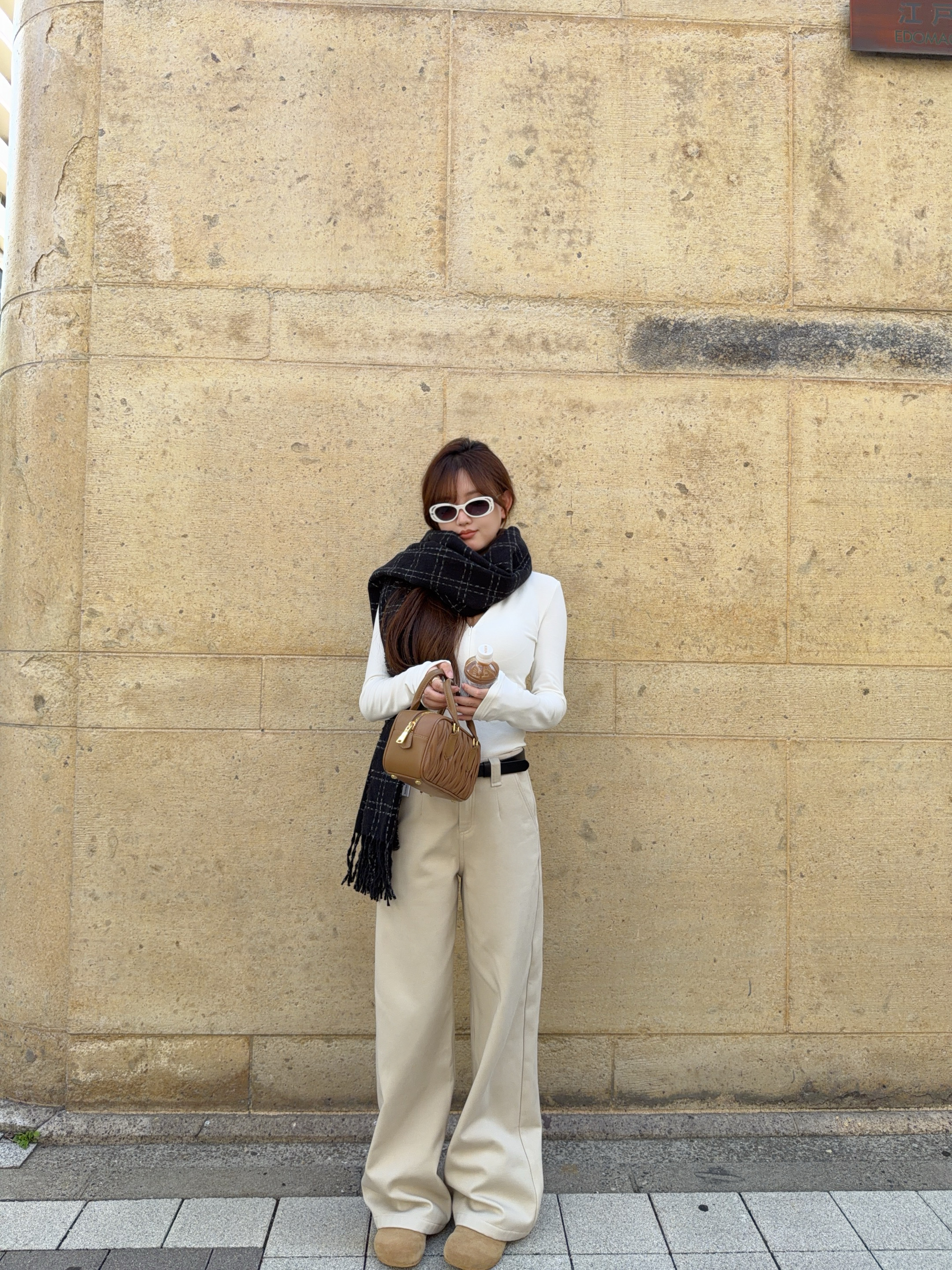 罗女士__直腿西裤！秋冬牛奶绒里，洗软工艺舒适度up！休闲裤主图