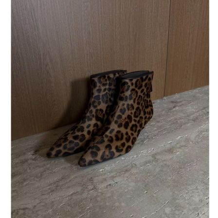 TANTAN 时尚气质百搭秋冬尖头时装靴3583