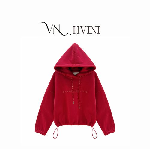 【邂逅美人】2025秋冬新款时尚气质休闲加绒连帽卫衣L5536主图