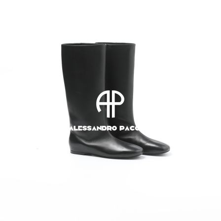 AP洛哥54127XC【直腿骑士靴】羊皮直筒时尚百搭平底长靴高帮鞋