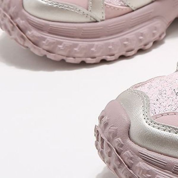 【小菲特】冬季新款儿童运动鞋加绒保暖男女童老爹鞋45819ZA主图