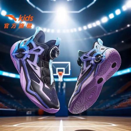 【狙击者冬季首发】安踏儿童25新款加绒专业赛级防滑耐磨实战篮球鞋