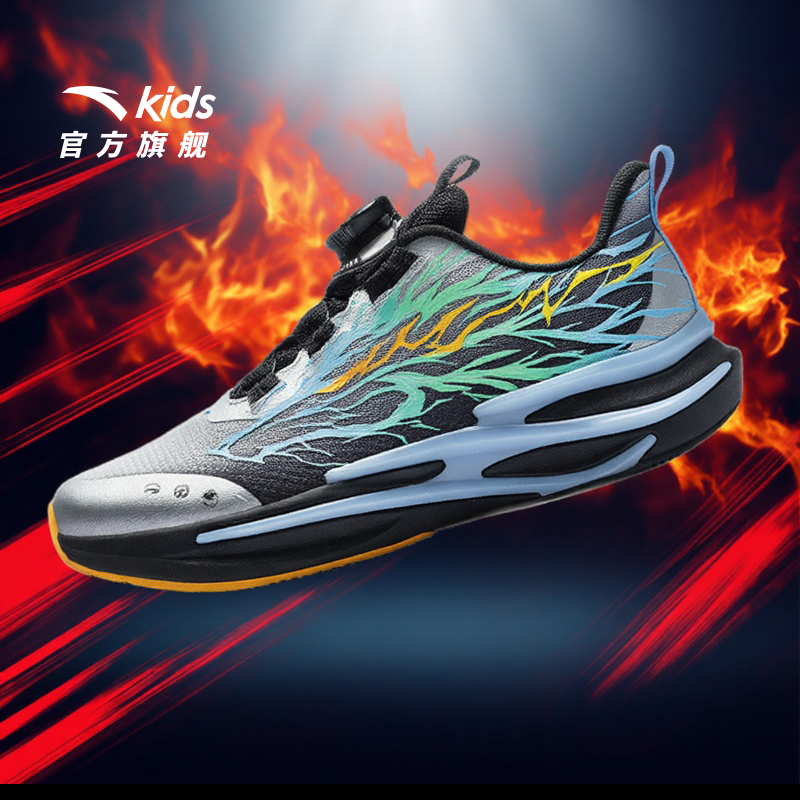 安踏2026年新年赤焰跑鞋童鞋男童冬季男大童跑步鞋运动鞋科技鞋主图