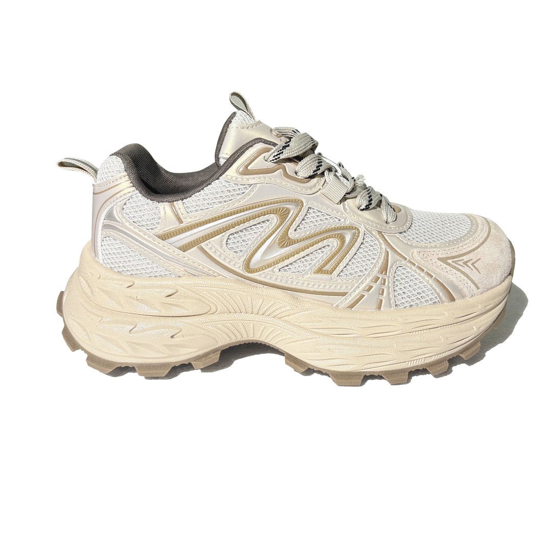 秋季新款时尚百搭潮流老爹鞋女轻便舒适X009主图