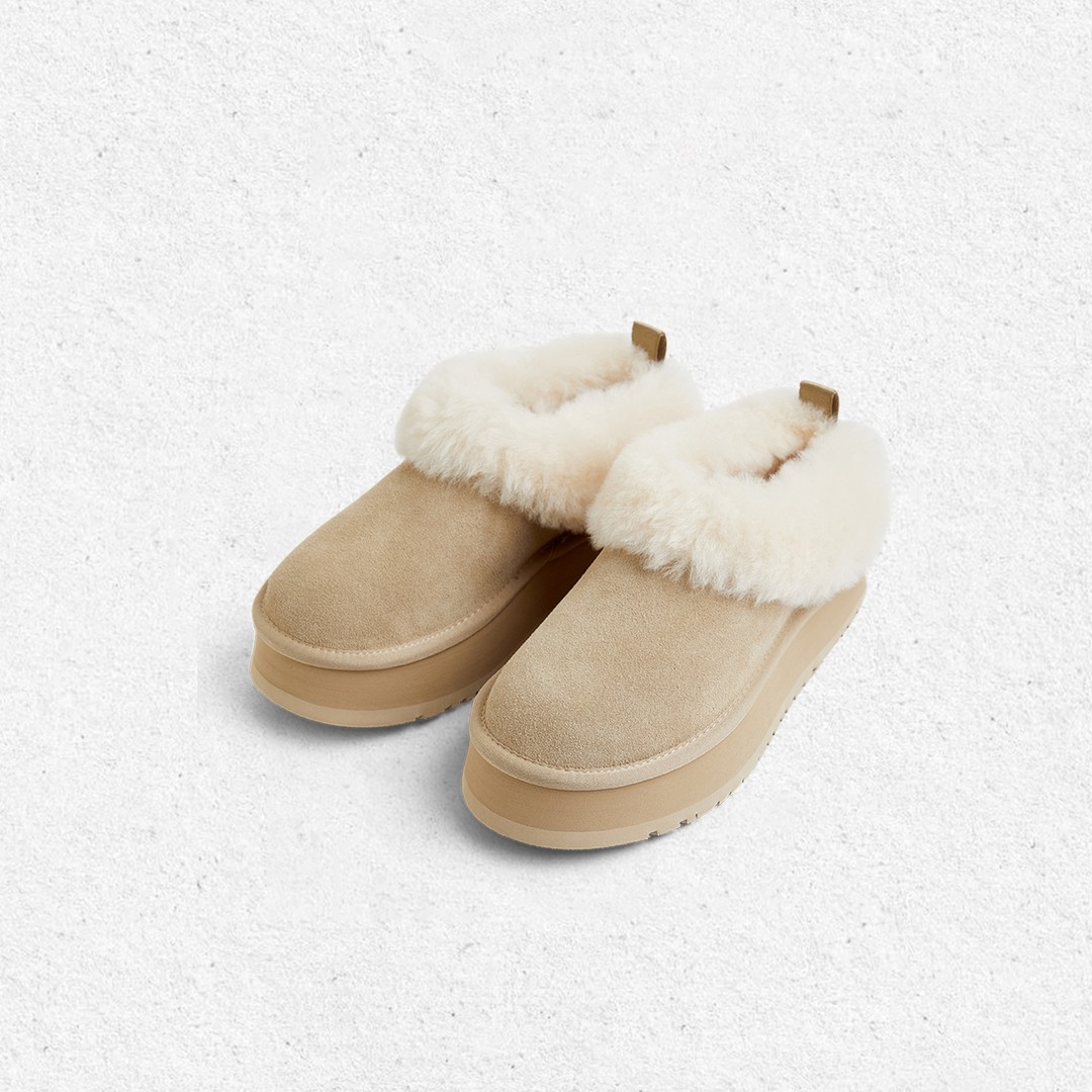 增高雪地靴低帮冬季棉鞋厚底毛毛鞋子JH051主图