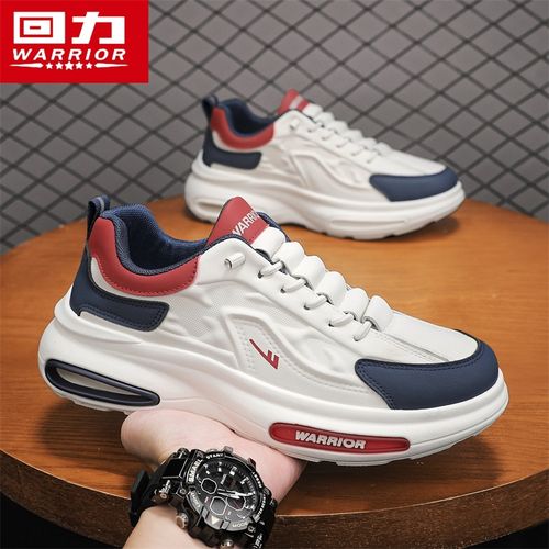 回力男鞋2025新款秋季潮流百搭休闲运动鞋软底跑步增高小白老爹鞋主图