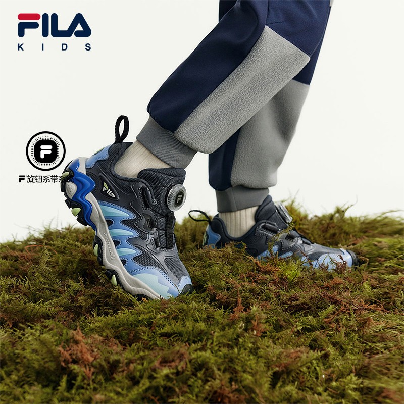 【斐乐儿童】2025年秋冬新款潮流时尚舒适百搭儿童户外鞋K14B542501主图
