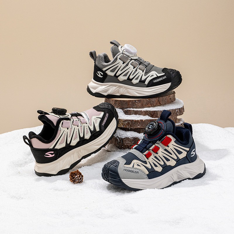 【哈比熊】儿童冬季二棉防滑减震耐磨运动鞋EK54551121【27-38码】主图