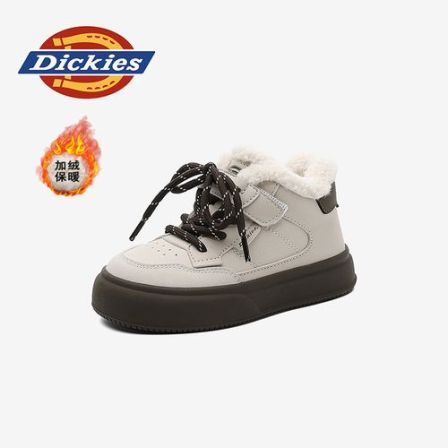 Dickies雪地靴冬季雅丹风青少年亲子鞋大棉百搭二棉女鞋童鞋防滑