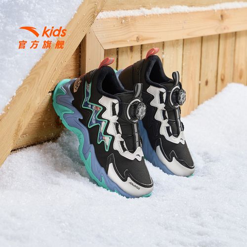 【山川2.0棉鞋】安踏儿童男女大童2025年冬新款上新保暖二棉中帮鞋主图