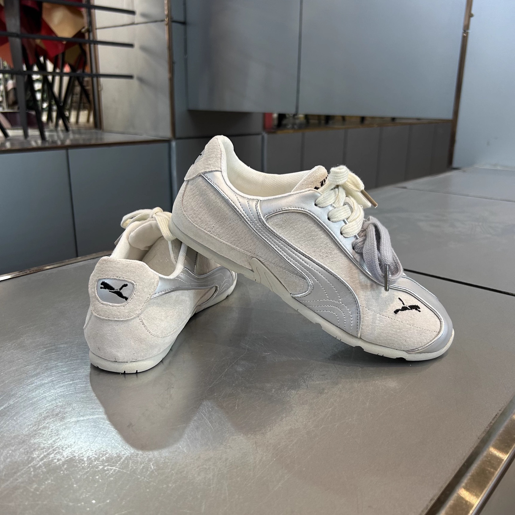 欧洲站男鞋秋冬季网红潮流休闲小白鞋青少年运动德训赛车阿甘板鞋主图