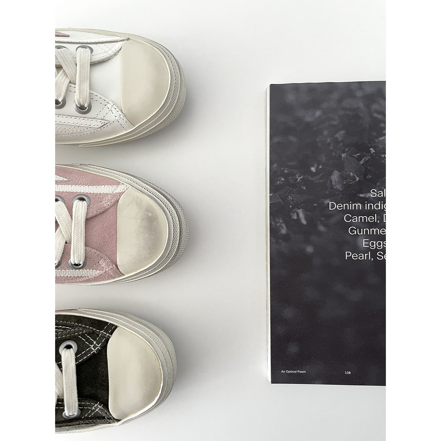 鱼买买 全品相！百搭！时髦经典复古绿牛反绒休闲板鞋脏脏鞋主图