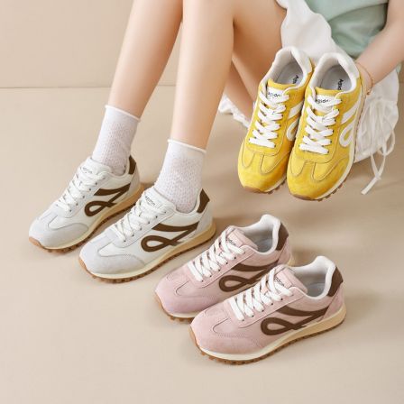 【奥古狮登】多巴胺德训鞋百搭跟高3CM休闲运动B153011AA