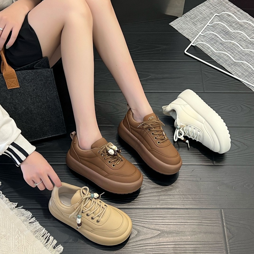 软底超回弹百搭舒适面包鞋时尚休闲鞋81601主图