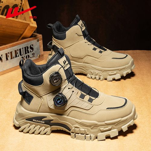 回力正品高帮鞋运动休闲马丁靴减震秋冬款男鞋防水防滑劳保鞋主图