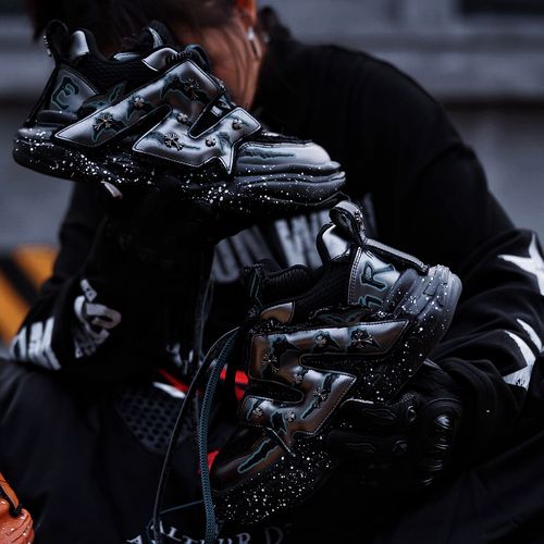 原创新款【魔爪】系列男女同款厚底增高轻软潮鞋面包鞋平底鞋主图