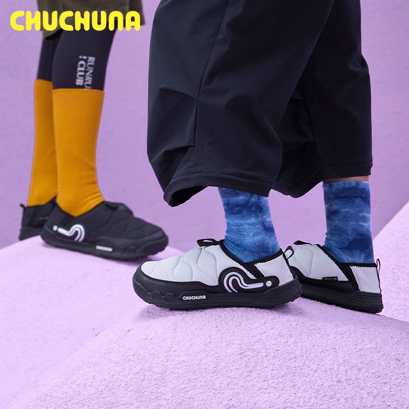 CHUCHUNA/丘丘纳25新秋冬冰面止滑保暖户外亲子营地鞋主图