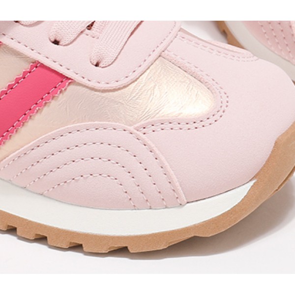 【小菲特】冬季加绒时尚防滑男女童休闲德训鞋运动鞋55882ZA主图